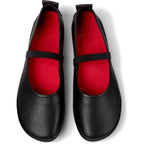 Ballerinas Camper Right Nina Negro, vista cenital del par