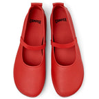 Ballerinas Camper Right Nina Rojo Mujer vista superior