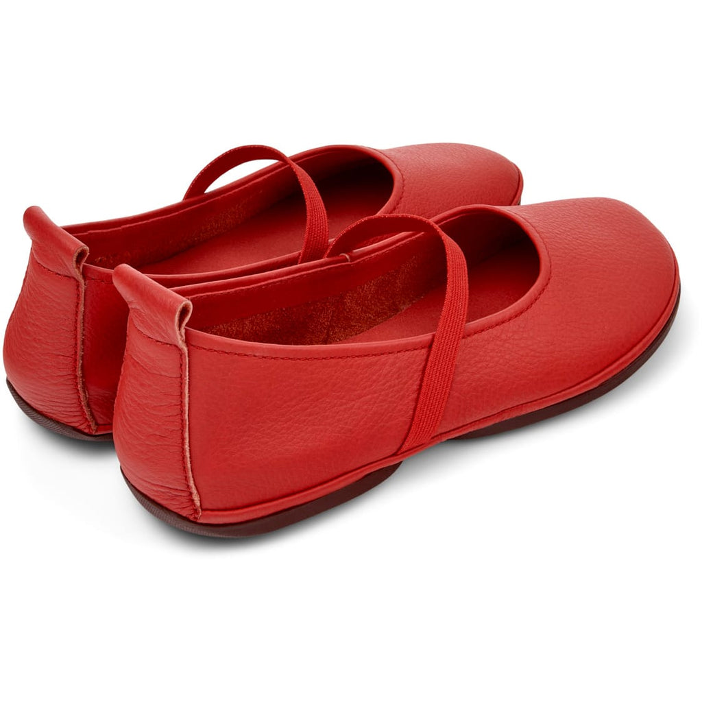 Ballerinas Camper Right Nina Rojo Mujer vista trasera