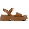 Sandalias Camper Tasha Marrón Mujer
