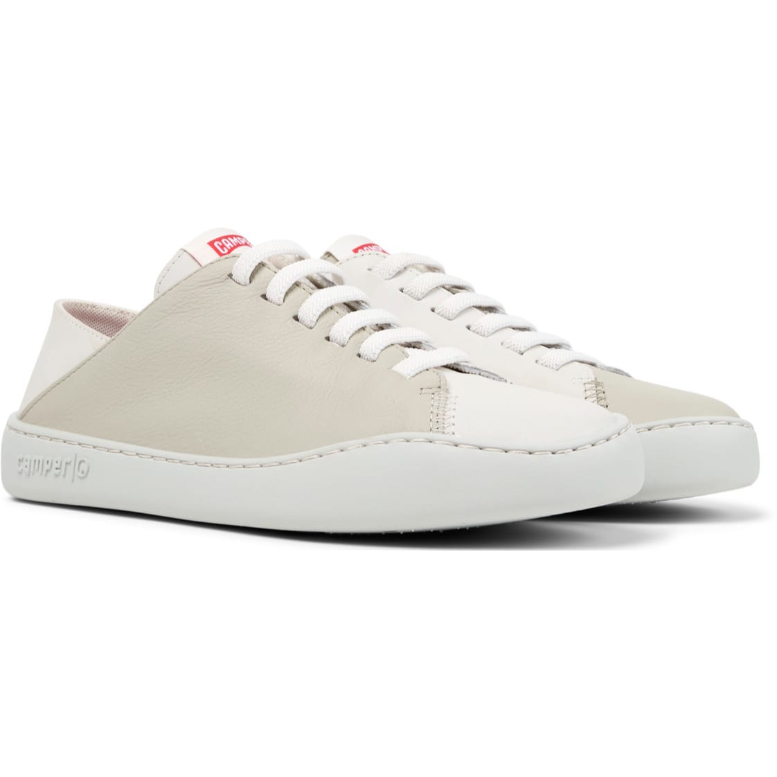 Zapatillas Camper Twins Blanco Mujer vista frontal