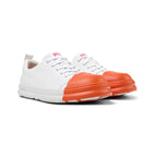 Zapatillas Camper Junction Runner Blanco, vista frontal en tres cuartos