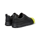 Zapatillas Camper Junction Runner Negro, vista trasera en tres cuartos