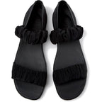 Sandalias Camper Right Sandals Negro, vista cenital del par