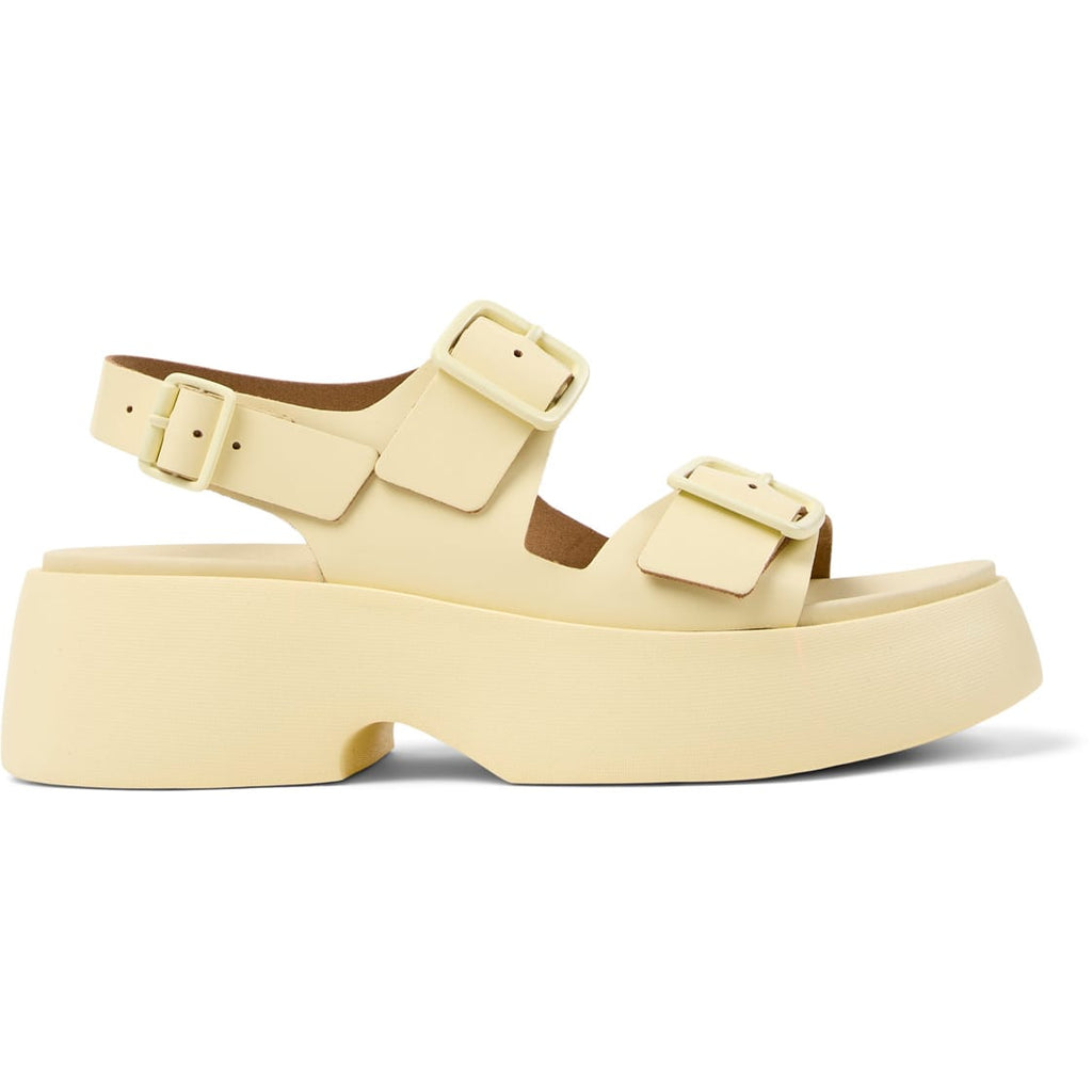 Sandalias Camper Tasha Amarillo Mujer