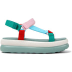 Sandalias Camper Twins Multicolor, perfil lateral