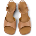 Sandalias Camper Kora Sandals Marrón, vista cenital del par