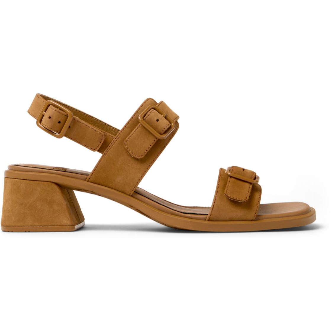 Sandalias Camper Kora Marrón Mujer