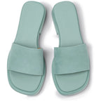 Sandalias Camper Dana Sandals Verde, vista cenital del par