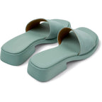 Sandalias Camper Dana Sandals Verde, vista trasera en tres cuartos
