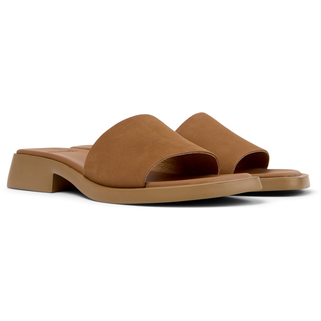 Sandalias Camper Dana Marrón Mujer vista frontal