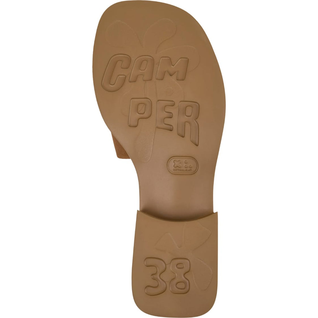 Sandalias Camper Dana Marrón Mujer suela