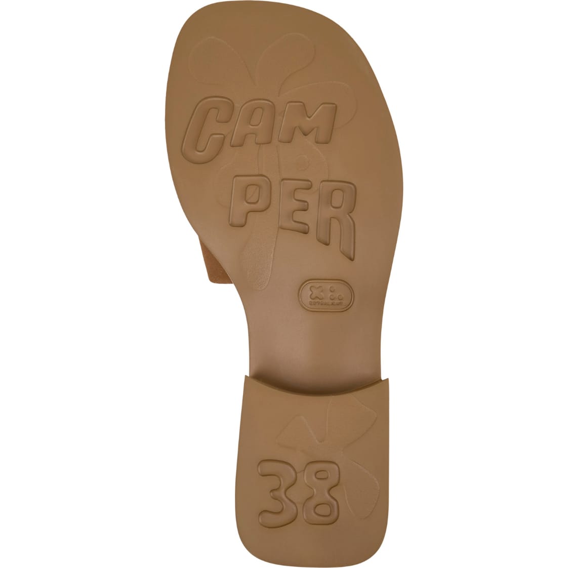 Sandalias Camper Dana Marrón Mujer suela