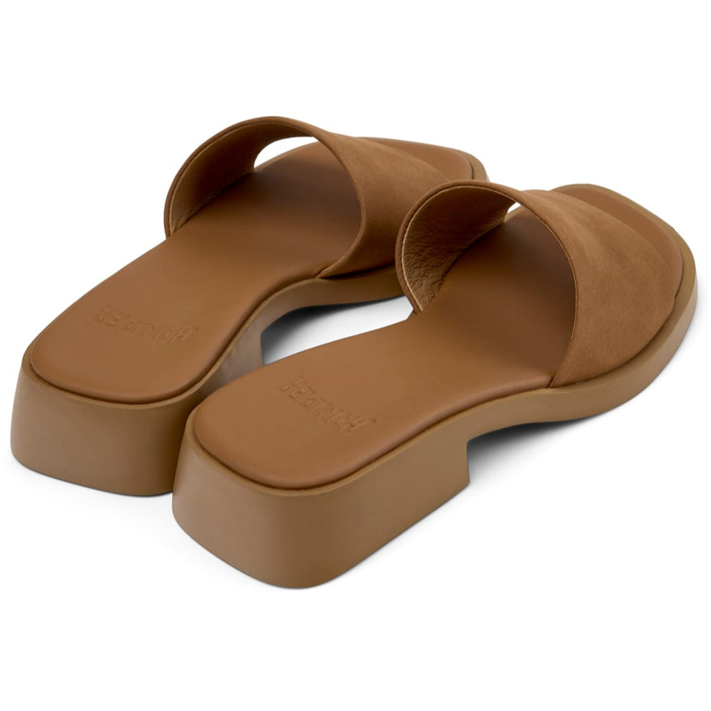 Sandalias Camper Dana Marrón Mujer vista trasera
