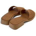 Sandalias Camper Dana Marrón Mujer vista trasera