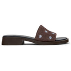 Sandalias Camper Dana Marrón Oscuro Mujer