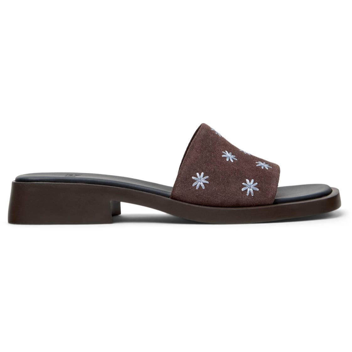 Sandalias Camper Dana Marrón Oscuro Mujer