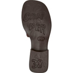 Sandalias Camper Dana Marrón Oscuro Mujer suela
