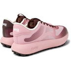 Zapatillas Camper Twins Burdeo/rosa, vista trasera en tres cuartos