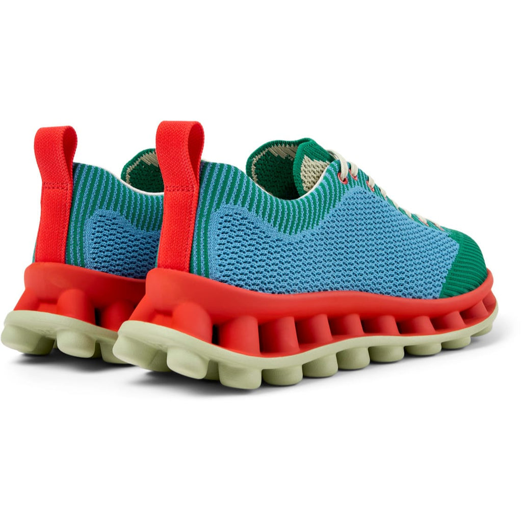 Zapatillas Camper Pelotissima Sunnei Multicolor Verde Mujer vista trasera
