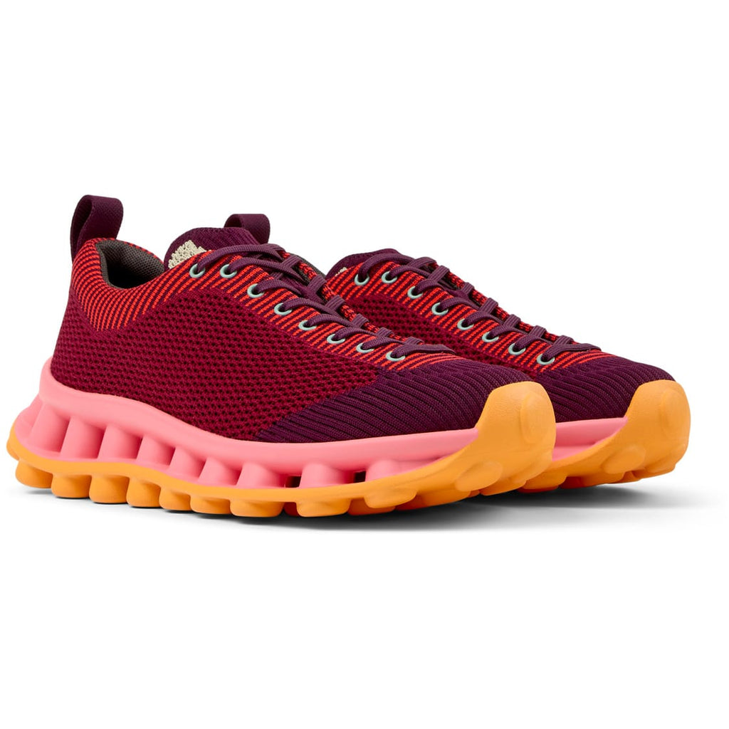 Zapatillas Camper Pelotissima Sunnei Multicolor Burdeo Mujer vista frontal