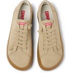 Zapatillas Camper Peu Roda Beige, vista cenital del par