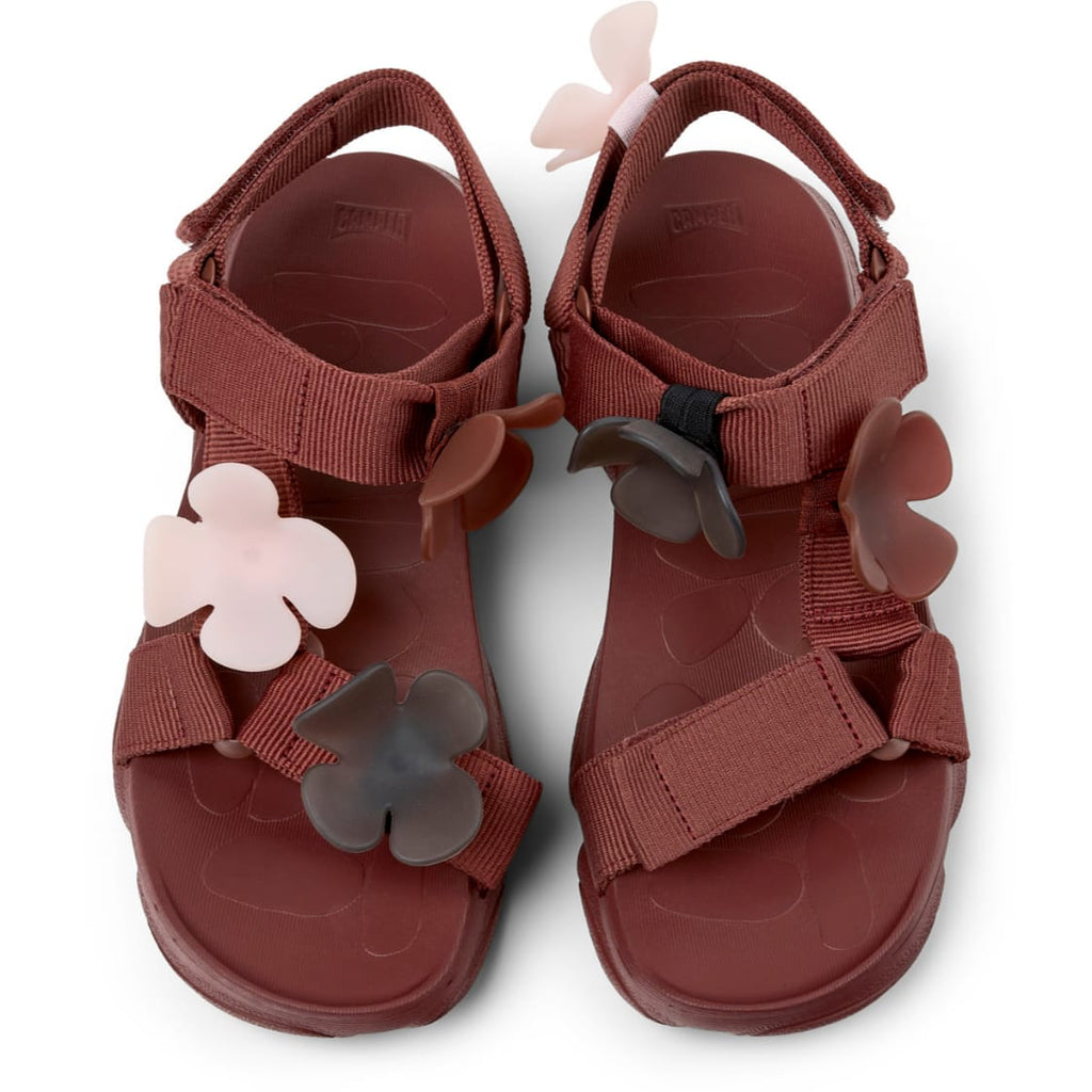 Sandalias Camper Twins Multicolor Mujer vista superior