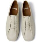 Zapatos Camper Casi Myra Beige, vista cenital del par