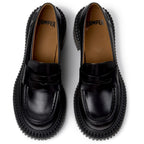 Zapatos Camper Pix London Negro, vista cenital del par