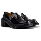 Zapatos Camper Pix London Negro, vista frontal en tres cuartos