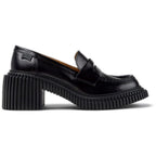 Zapatos Camper Pix London Negro, perfil lateral