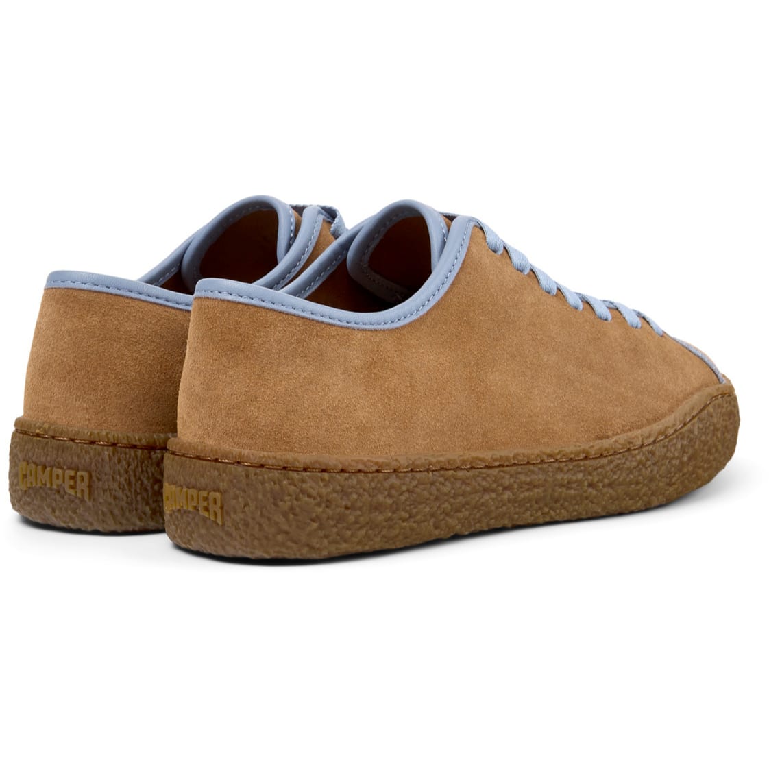 Zapatos Camper Peu Terreno Marrón Mujer vista trasera