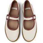 Ballerinas Camper Peu Terreno Beige Mujer vista superior