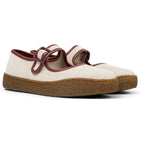 Ballerinas Camper Peu Terreno Beige Mujer vista frontal