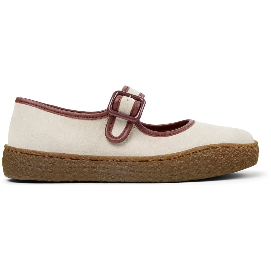 Ballerinas Camper Peu Terreno Beige Mujer