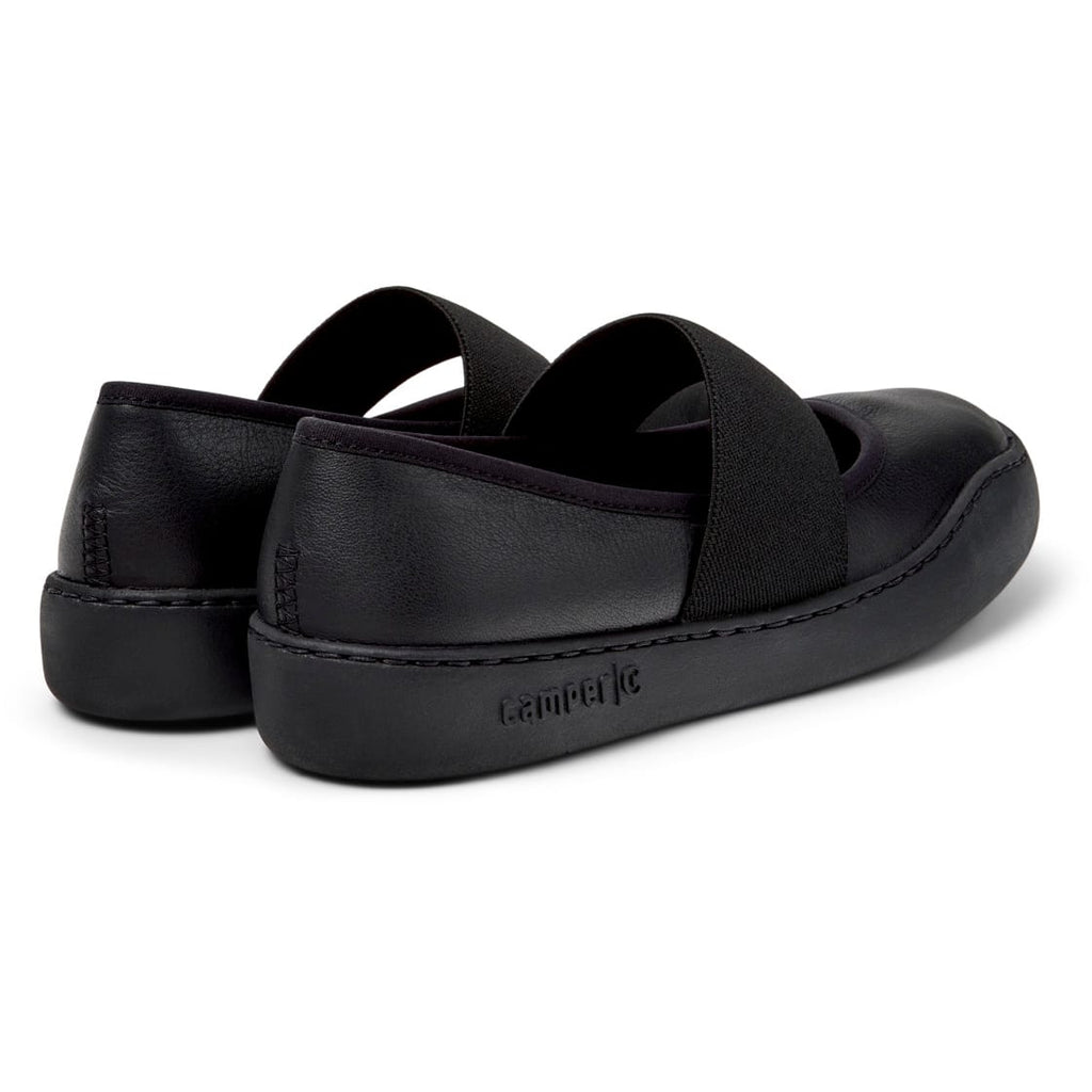 Ballerinas Camper Peu Touring Negro Mujer vista trasera