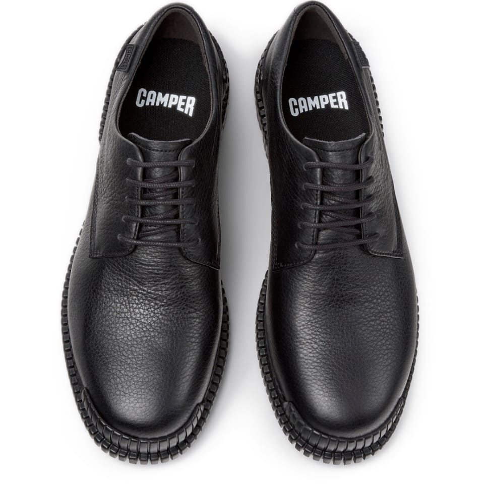 Zapatos Camper Pix Negro, vista cenital del par
