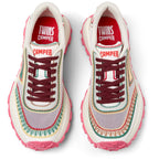 Zapatillas Camper Twins Multicolor Rosa Mujer vista superior