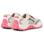 Zapatillas Camper Twins Multicolor Rosa Mujer vista trasera