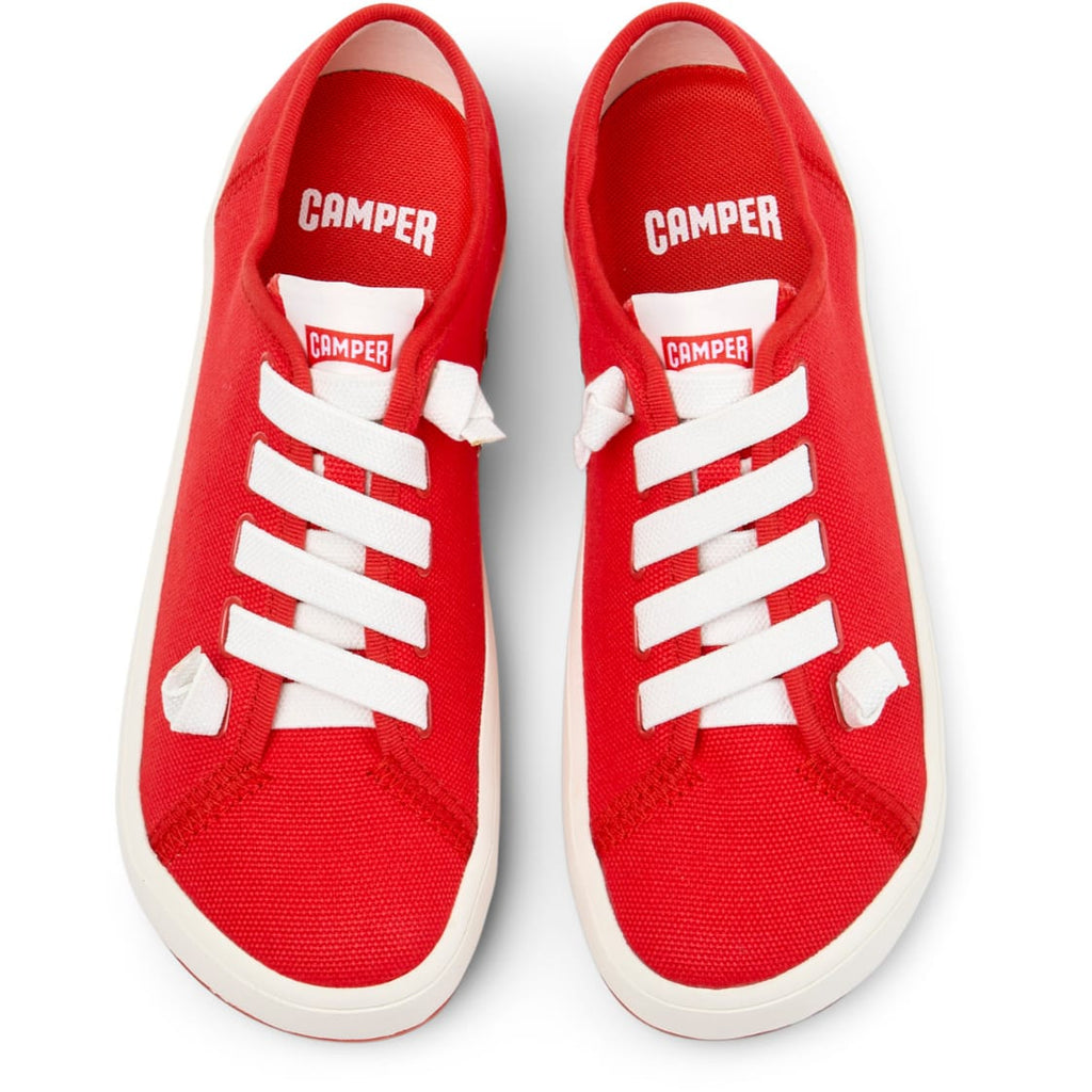 Zapatillas Camper Peu Rambla II Rojo Mujer vista superior