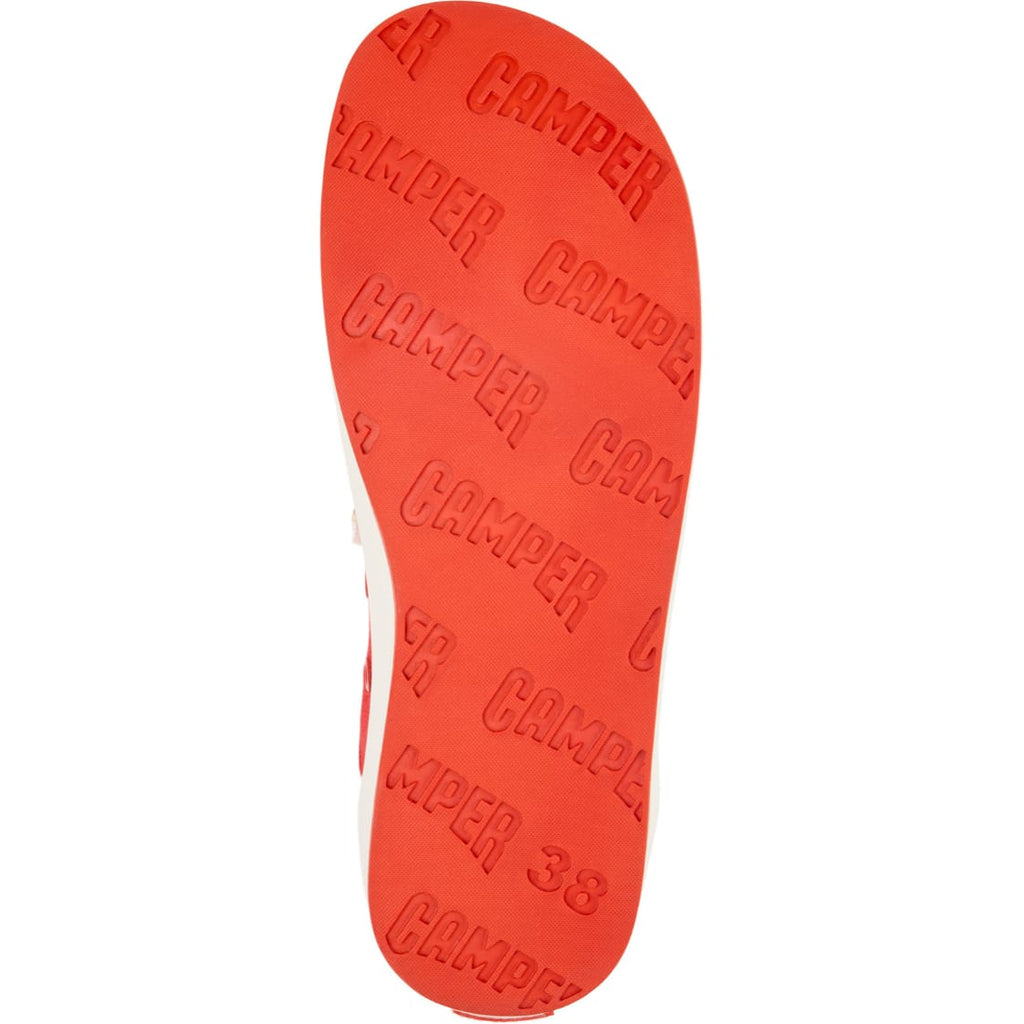 Zapatillas Camper Peu Rambla II Rojo Mujer suela