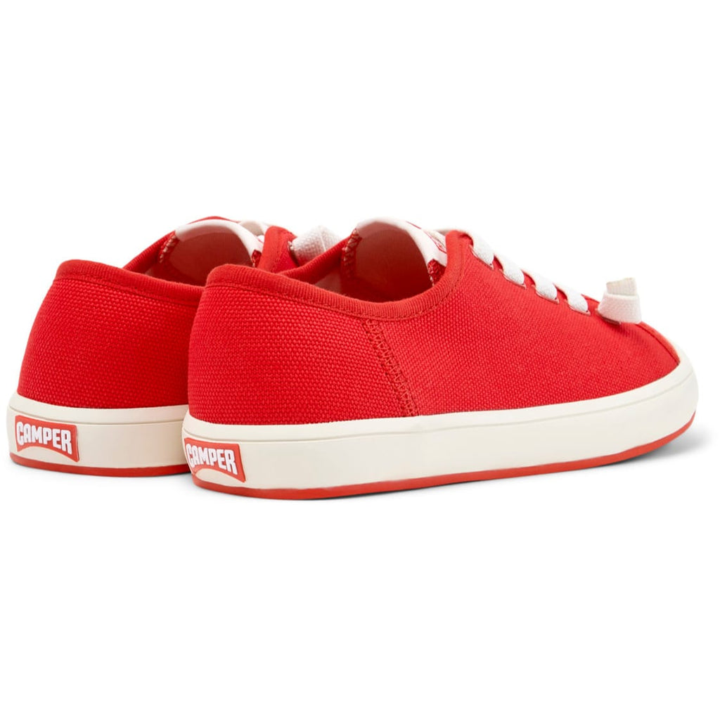 Zapatillas Camper Peu Rambla II Rojo Mujer vista trasera