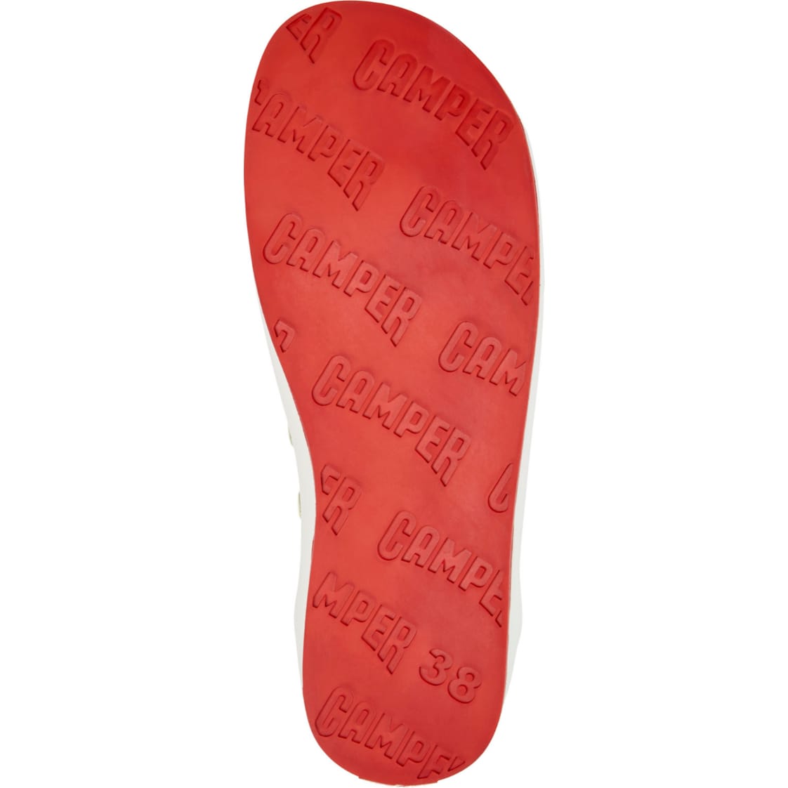 Zapatillas Camper Peu Rambla II Amarillo Mujer suela
