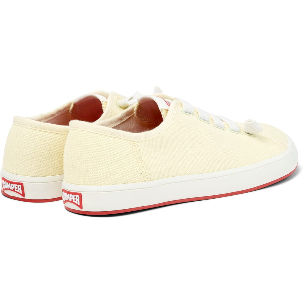 Zapatillas Camper Peu Rambla II Amarillo Mujer vista trasera