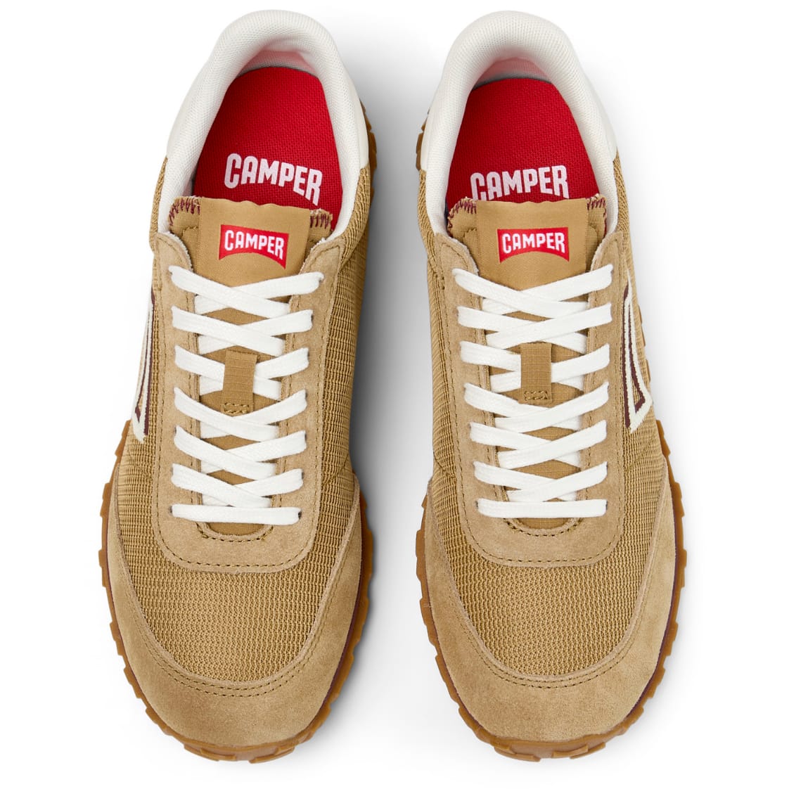 Zapatillas Camper Drift Walk Marrón Mujer vista superior