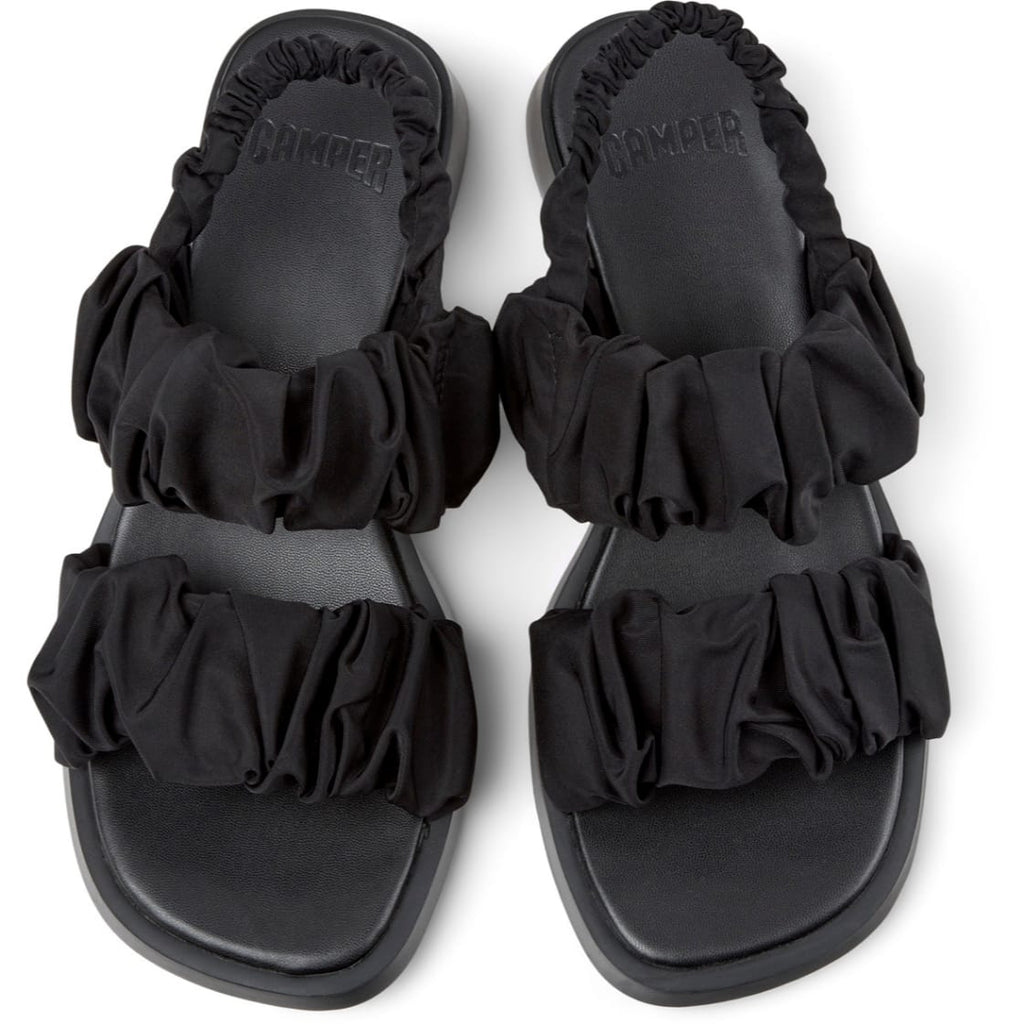 Sandalias Camper Dana Negro Mujer vista superior