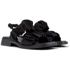 Sandalias Camper Dana Negro Mujer vista frontal