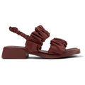 Sandalias Camper Dana Burdeo Mujer