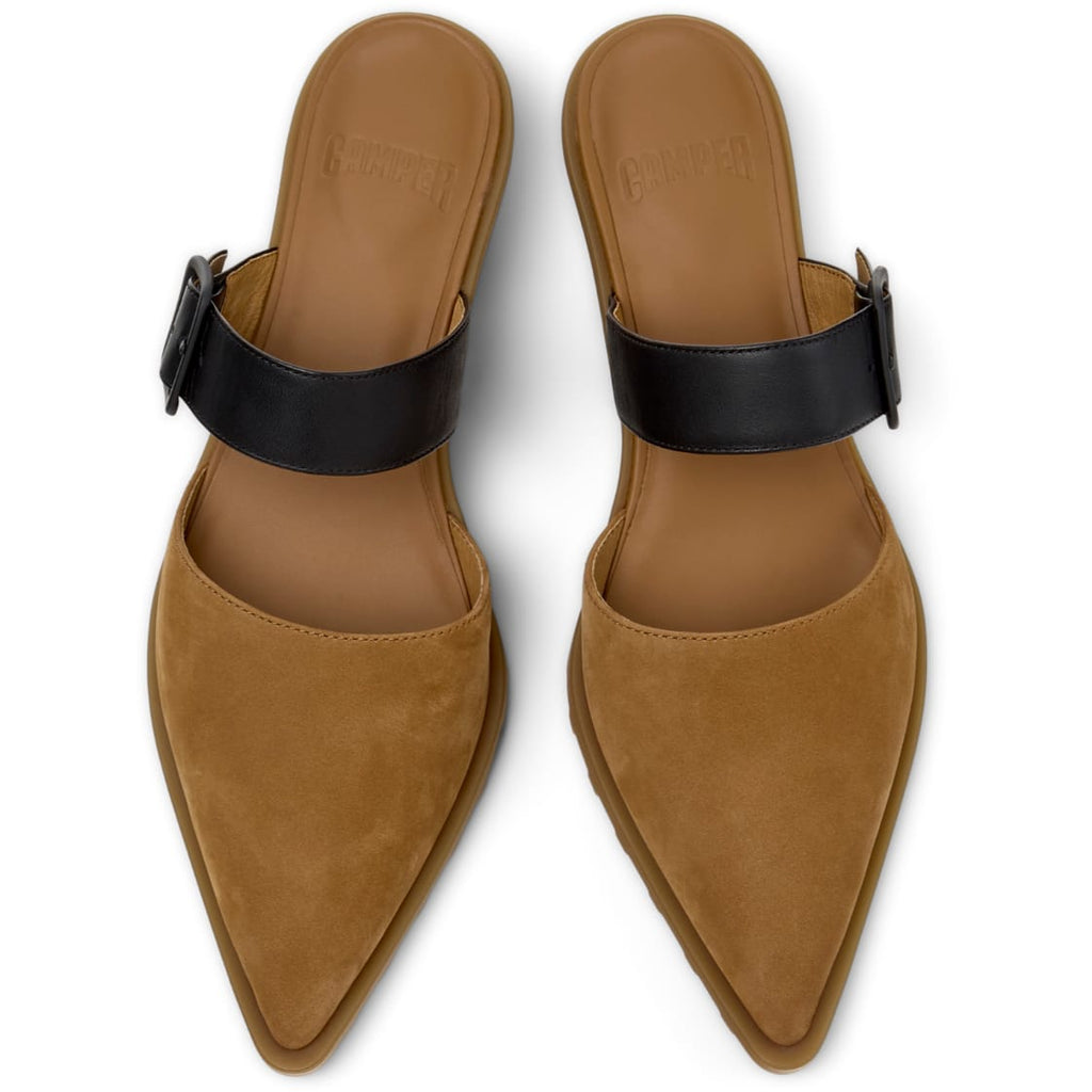 Mules Camper Anita Marrón Mujer vista superior