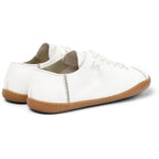 Zapatos Camper Twins Blanco Marrón Mujer vista trasera